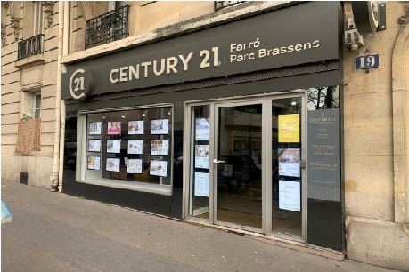 Agence immobilière CENTURY 21 Farré Parc Brassens, 75015 PARIS