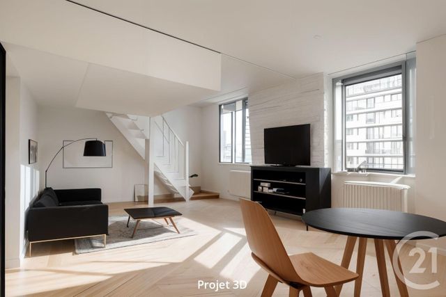 Appartement F2 à vendre - 2 pièces - 42,35 m2 - Paris - 75015 - ILE-DE-FRANCE