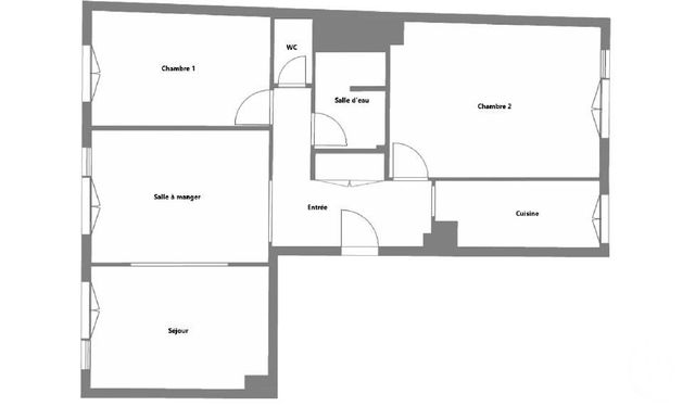 Appartement F4 à vendre - 4 pièces - 67,89 m2 - Paris - 75015 - ILE-DE-FRANCE