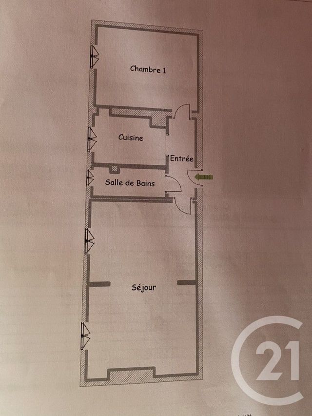 Appartement F3 &agrave; vendre - 3 pi&egrave;ces - 48,75 m2 - Paris - 75015 - ILE-DE-FRANCE